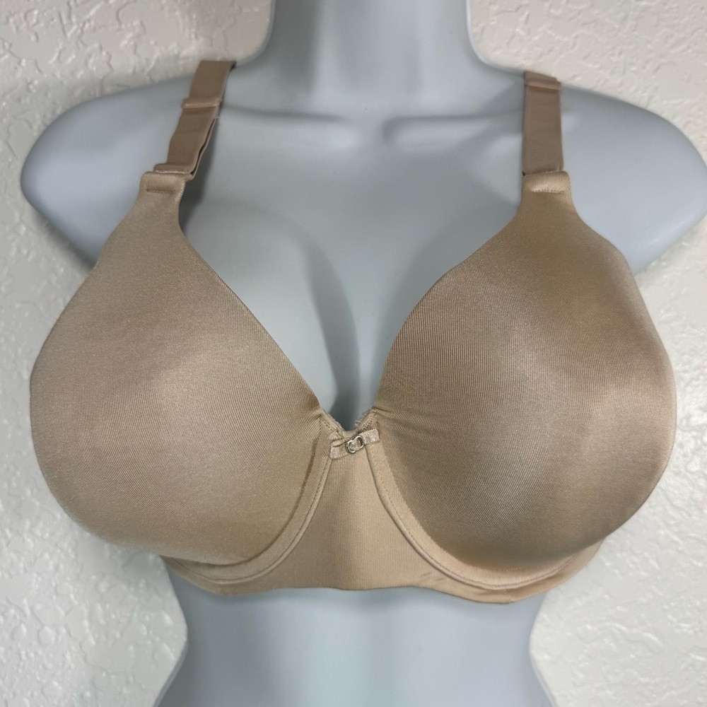 Vanity Fair Beauty Back Full Figure Underwire 38D Tan Bra